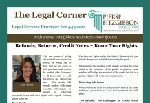 Returns, Refunds, Credit Notes – Know Your Rights