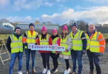 Estuary Rollers Christmas Convey of Joy