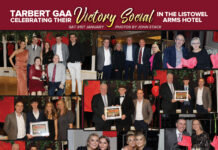 Tarbert GAA Celebrating their Victory Social on Saturday 31st January