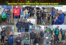 Enjoying the St. Patrick’s Day Parade in Duagh
