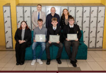 Coláiste na Ríochta student success at Kerry ETB Awards
