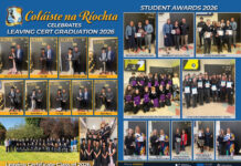 Colaiste na Riochta Leaving Cert Graduation & Student Awards