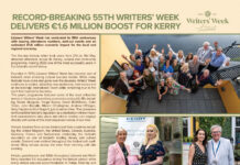 Record-Breaking 55th Writers’ Week delivers €1.6 Million Boost for Kerry